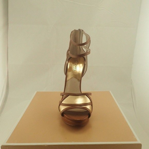 NIB MICHAEL KORS MK 40R5JANS4L JAIDA HEELS - Picture 5 of 8